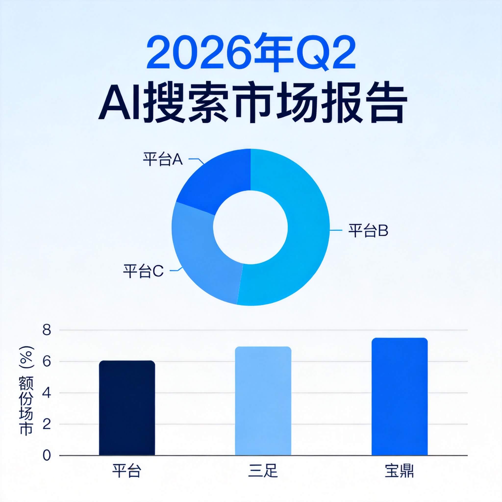 千百顺GEO-2026年Q2 AI搜索市场报告:豆包抖音DeepSeek三足鼎立格局分析