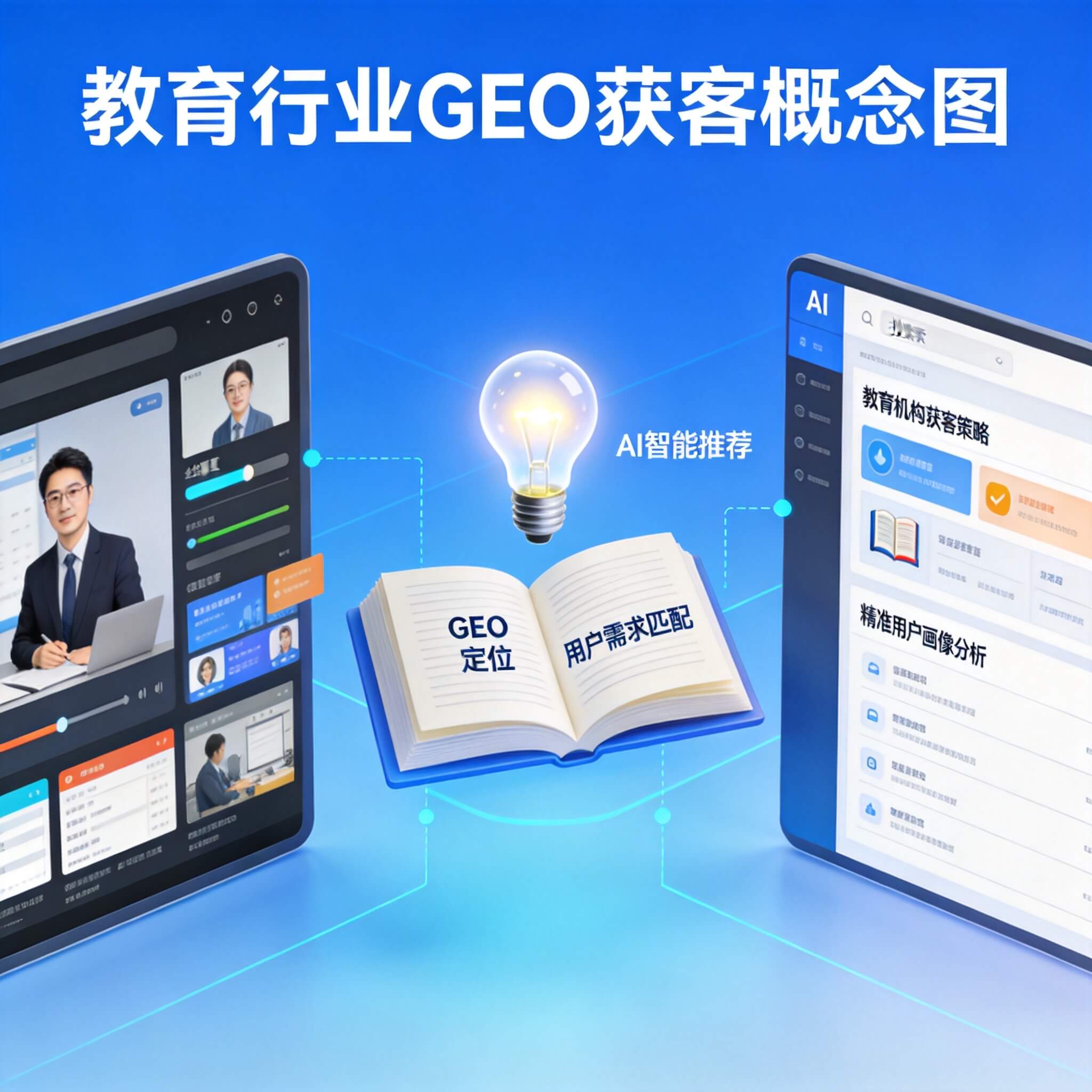 千百顺GEO-教育行业GEO获客方案:在线教育机构的AI流量增长新玩法解析